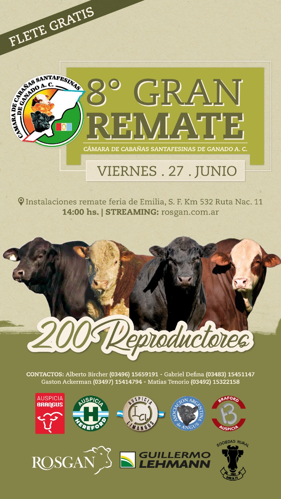 Imagen de 8vo Remate Anual CCSFG